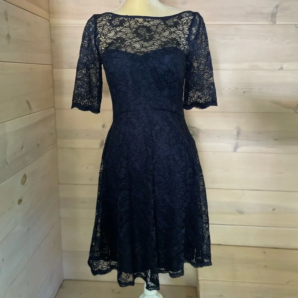 David’s Bridal Tea Dress - Picture 2 of 8